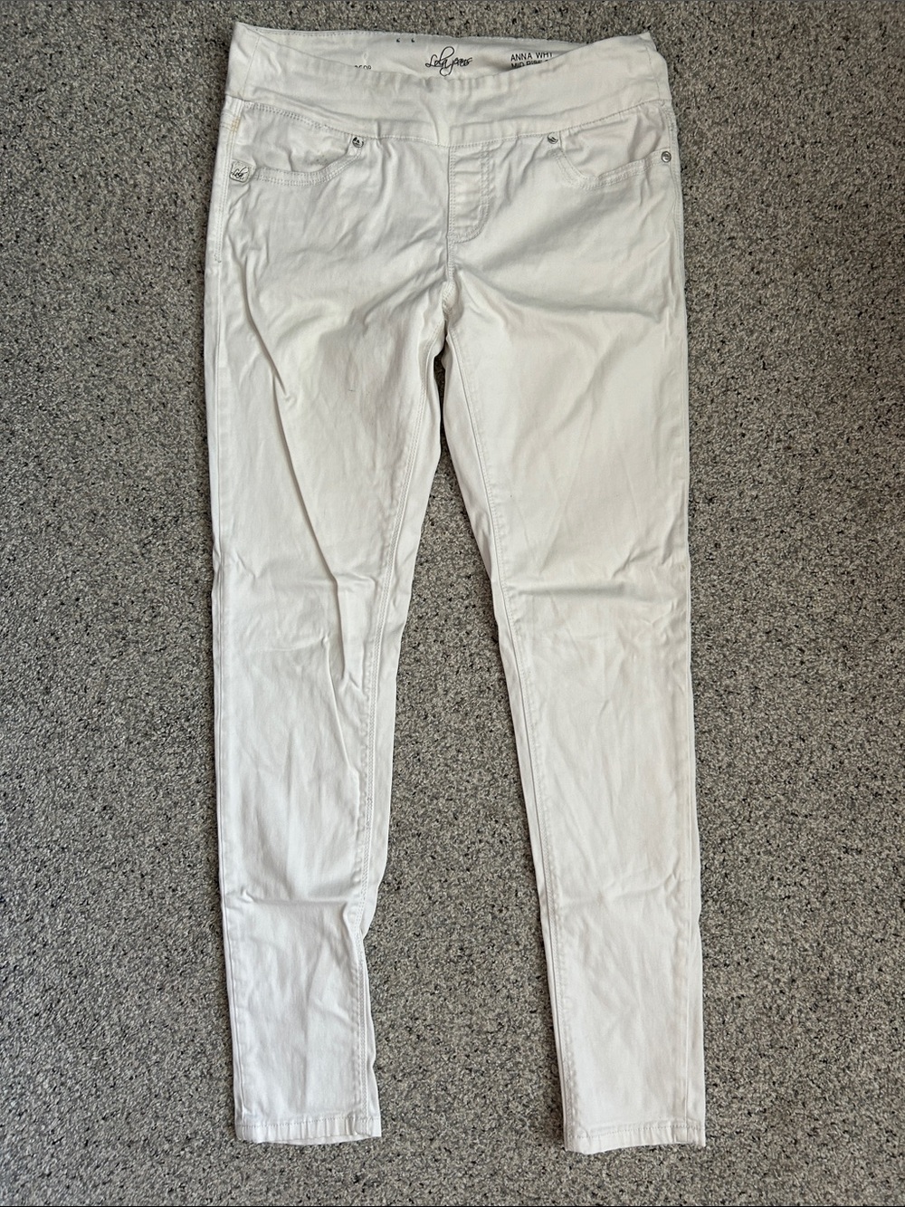 White Skinny Jeans for Women - Slim Fit